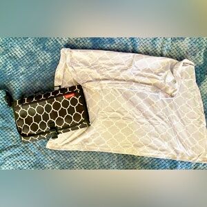 Baby Skip Hop Portable Changing Mat Station & Infant Car Seat & Nursing Cover